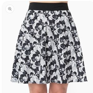 NWT Unique Vintage x Universal Monsters skirt 2XL/18